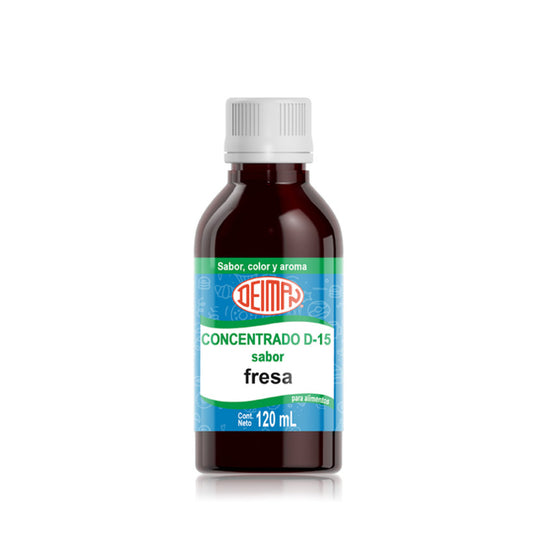 Concentrado de Fresa DEIMAN Botella 120ml