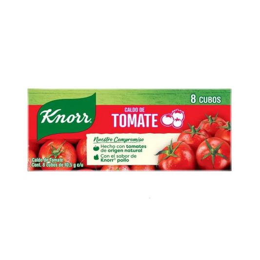 Sazonador Tomate Cubos 10.5g KNORR Caja c/8