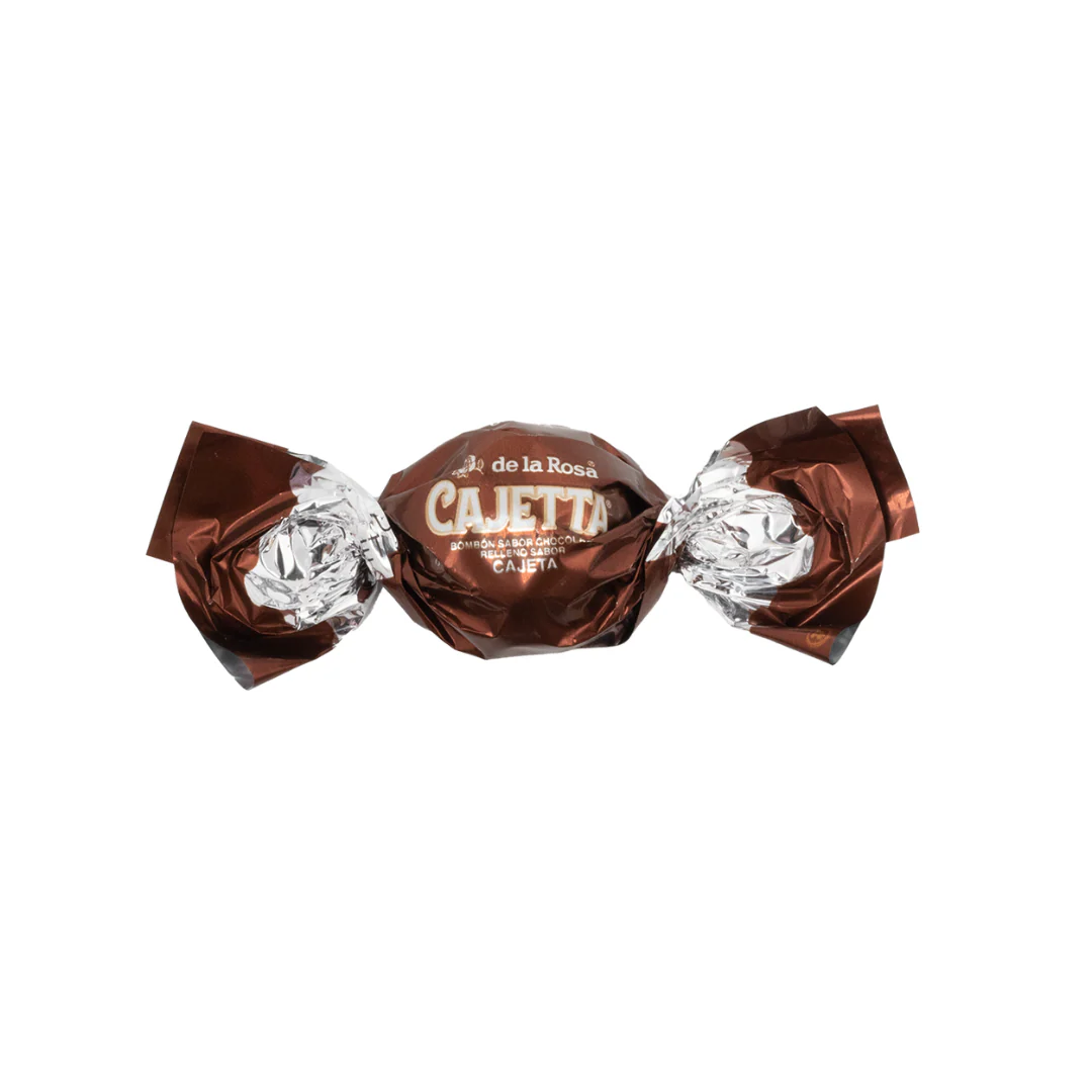 Chocolates Rellenos Cajetta 10g DE LA ROSA Bolsa c/100