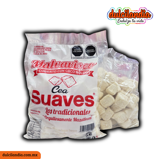 Bombones Suaves de Mazatlán CEA Bolsa c/50 LOS TRADICIONALES 🥥