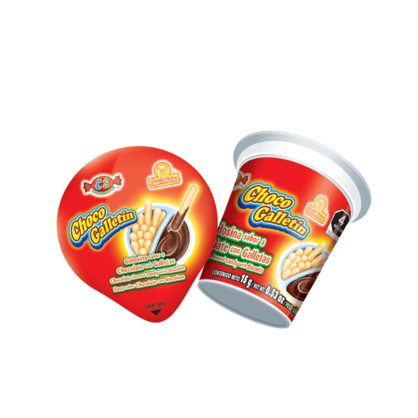 Choco Galletín 15g LAS DELICIAS Empaque c/10