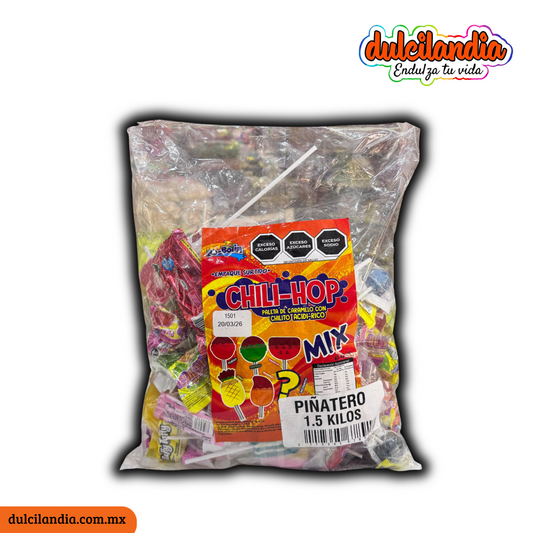 Bolo Surtido de Dulces Chili-Hop Mix BO-BOLIN Bolsa 1.5Kg