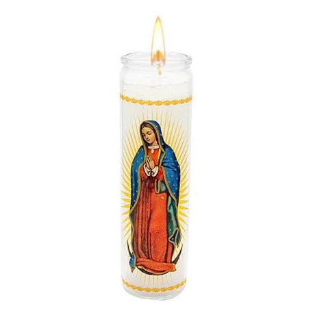 Veladora de Vaso Mega Virgen de Guadalupe PROFINA Pieza